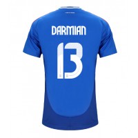 Taliansko Matteo Darmian #13 Domáci futbalový dres ME 2024 Krátky Rukáv
